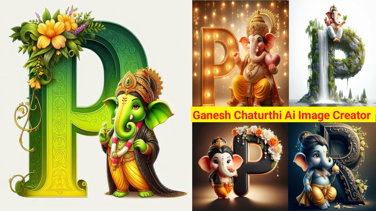 Ganesh Chaturthi 3D Name Art Ai Image Prompts 2024 – Ai Editing Prompts